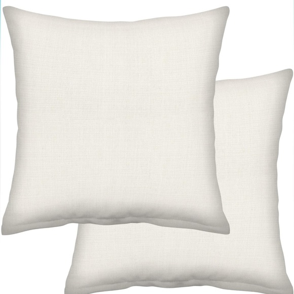 Honeycomb Other - NWOT Honeycomb Ivory Indoor Outdoor Pillows, Set of 2